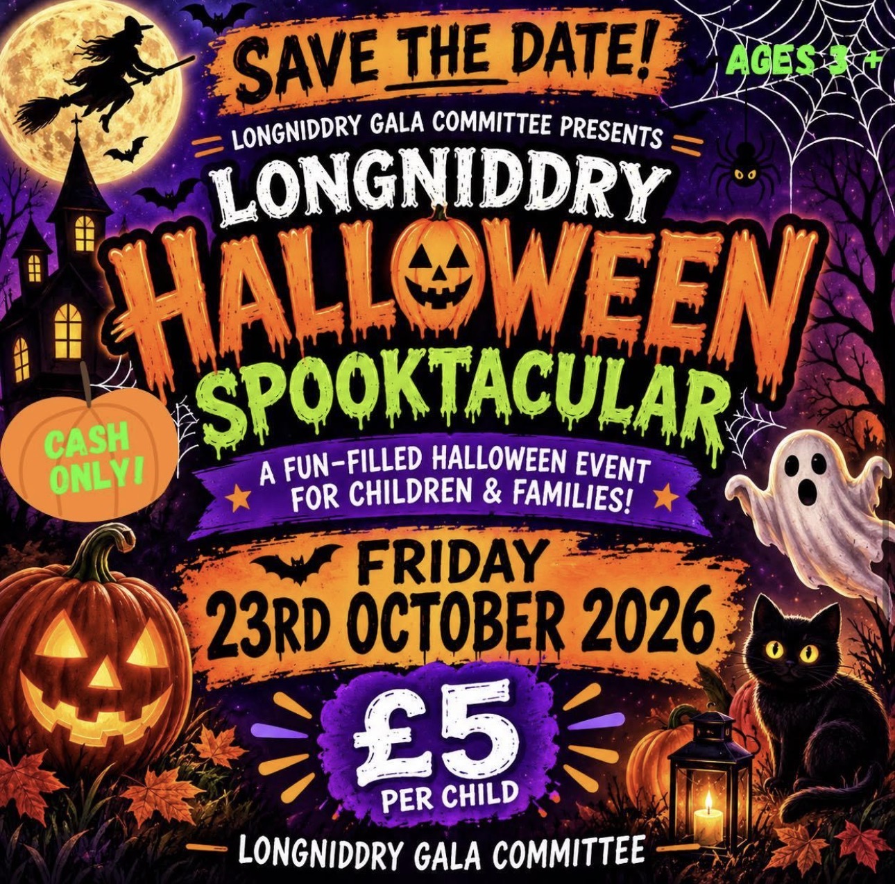 Longniddry Village Halloween Disco ๐, Longniddry Village