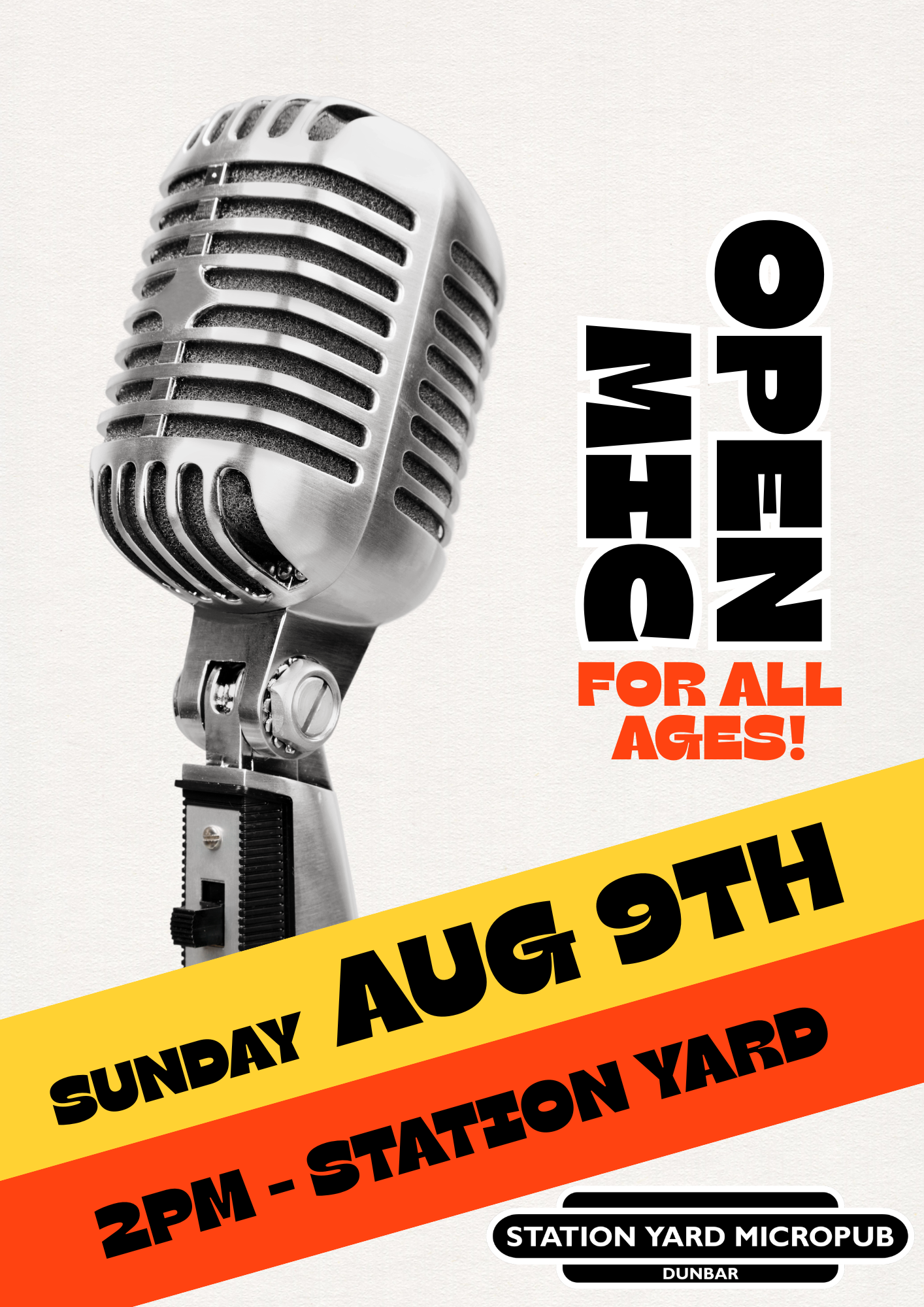 Summer Sessions 26' - Open Mic (Open to all ages)