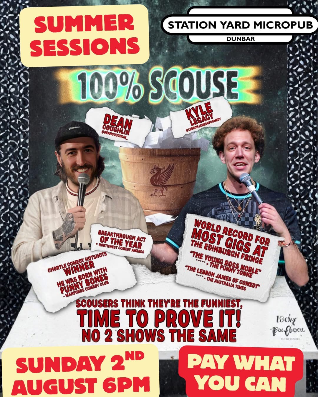 Summer Sessions 26' - 100% Scouse!
